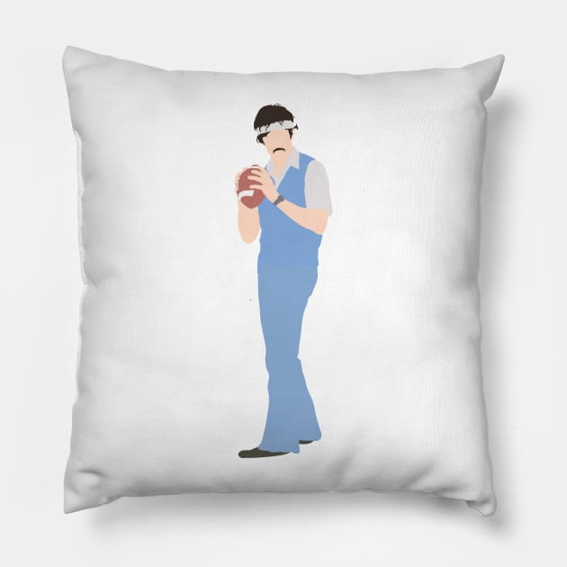 Uncle Rico football Pillow by FutureSpaceDesigns