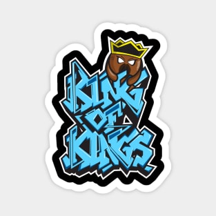 king of kings graffiti art Magnet