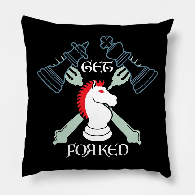 GET FORKED white wins REV Pillow by PeregrinusCreative