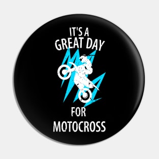 Motocross Biker Freestyle Stunt Pin