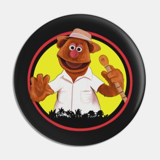 Jurassic Park Movie Fozzie Hammond Pin