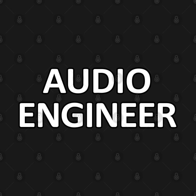 Audio Engineer by ShopBuzz
