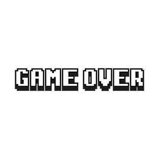 Retro Game Over  Gaming T-Shirt