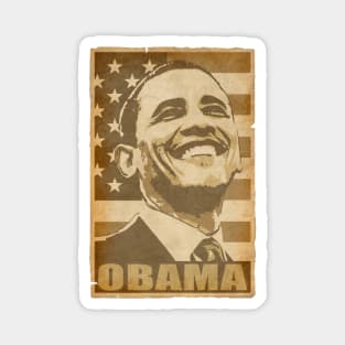 Barack Obama Smile Propaganda Poster Pop Art Magnet