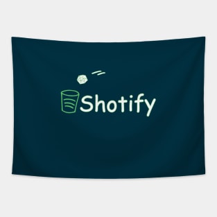 Shotify - Keep the Earth Clean Tapestry