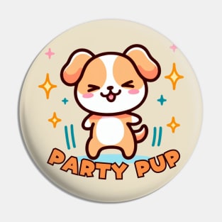 Dancing dog Pin