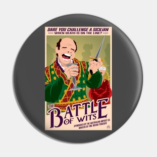 Battle of Wits Pin