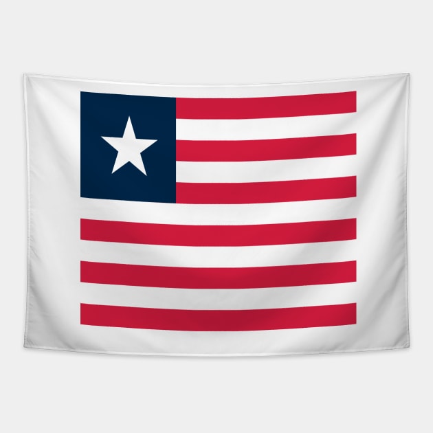 Liberia flag Tapestry by flag for all