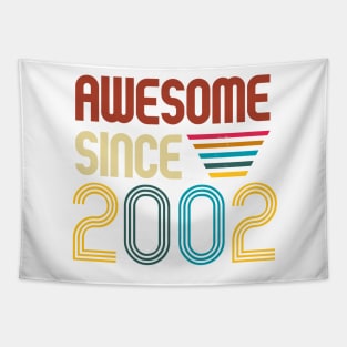 Awesome since 2002 -Retro Age shirt Tapestry