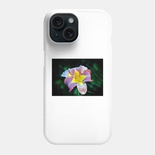 Lavender And Yellow Lily Phone Case