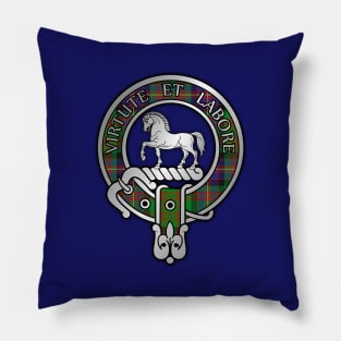 Clan Cochrane Crest & Tartan Pillow