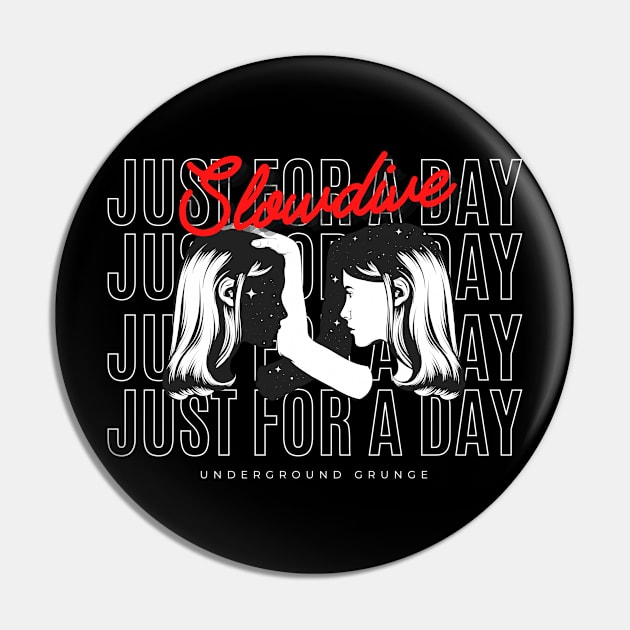 Slowdive - Just For a Day // Gothic Style Fan Art Designs Pin by Liamlefr