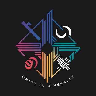 Unity in Diversity: A Graphic Exploration of Togetherness T-Shirt