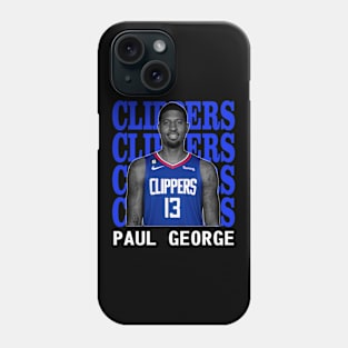 Los Angeles Clippers Paul George 13 Phone Case