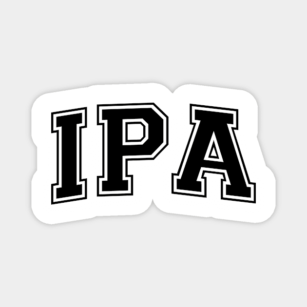 IPA Varsity Magnet by whereabouts