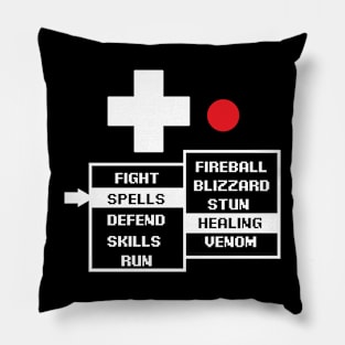 Healing! rpg options menu choosing magic Pillow