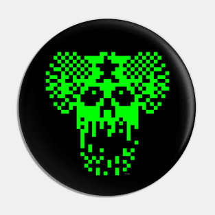 Jet Set Willy Hades Guardian Green - ZX Spectrum 8 Bit Legends Pin