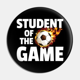 Student of the Game - Soccer Pin