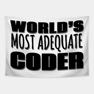 World's Most Adequate Coder Tapestry