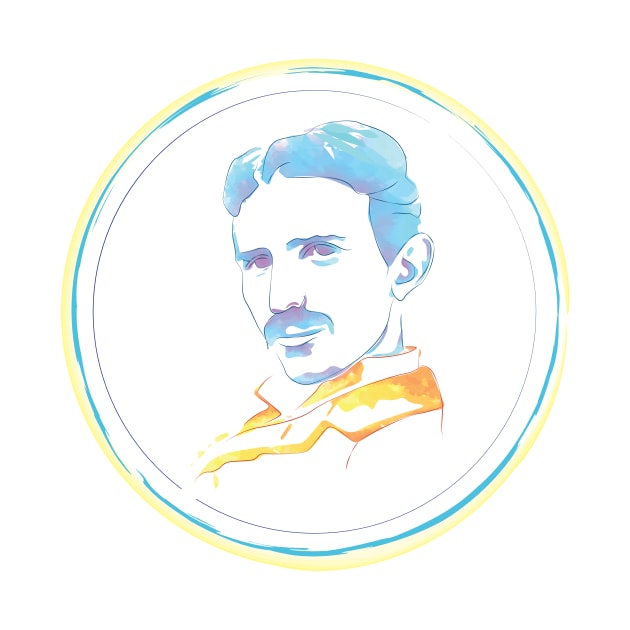 Nikola Tesla by Marija154