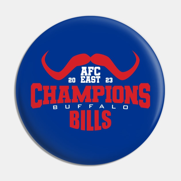 Buffalo 2023 AFC East Champions Pin by Nagorniak