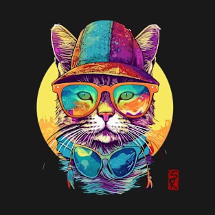 Cat hat T-Shirt