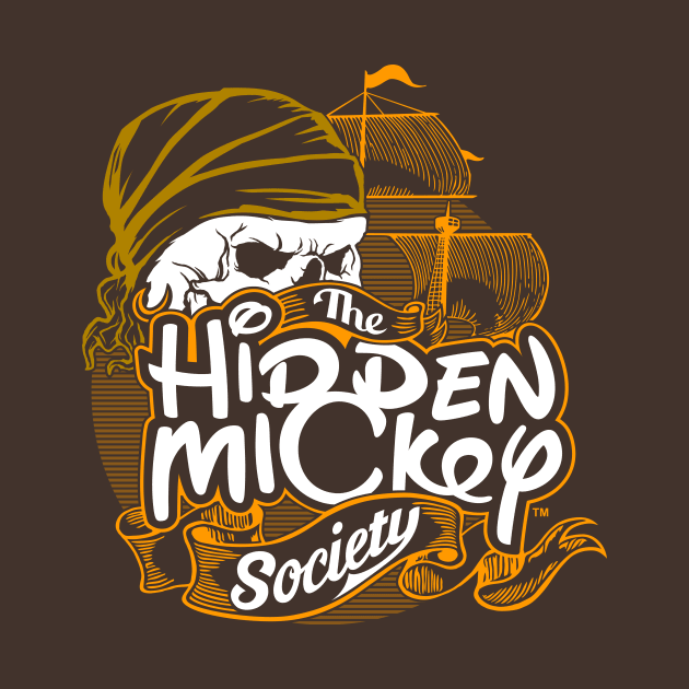 3-Color HMS Pirate Logo by hiddenmickeysociety