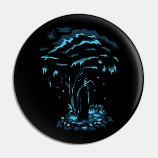 Dark Creature Lurking In the Woods Pin