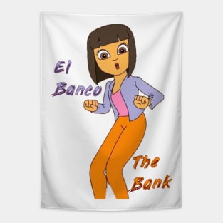 El Banco - The Bank! Tapestry