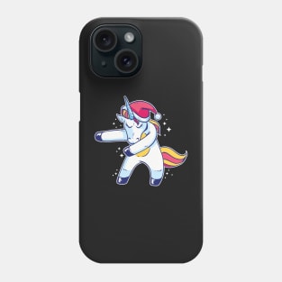 Christmas Unicorn Dab Phone Case