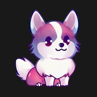 Cute fluffy corg T-Shirt