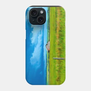 Prairie sky illustration. Phone Case