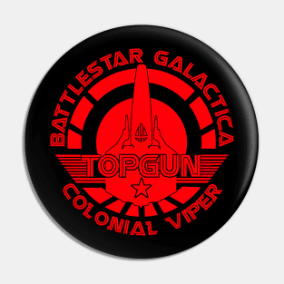 Battlestar Galactica Colonial Viper Topgun Pin