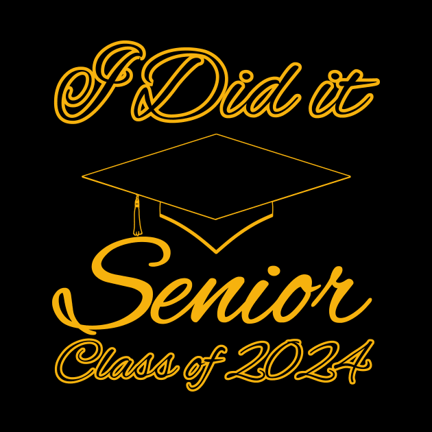 I Did It, Senior Class of 2024 by nanas_design_delights
