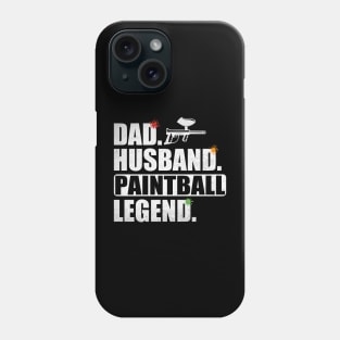 Funny Paintball Dad Husband Legend Paintball Father's Day Phone Case