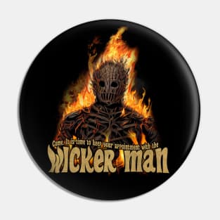 Wicker Man Pin