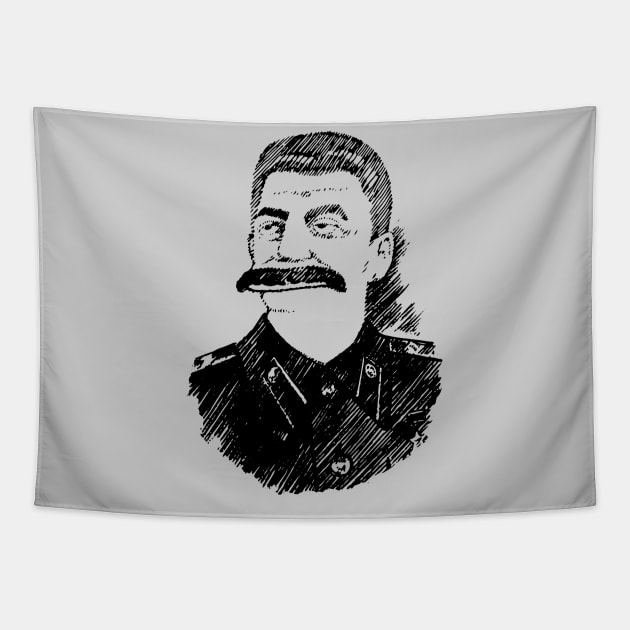 Joseph Stalin Tapestry by MrPlow