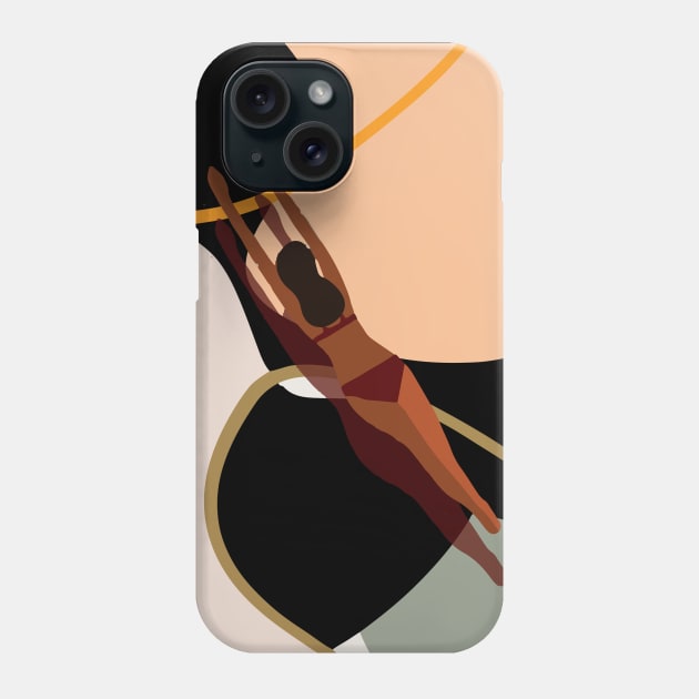 Swimming Phone Case by Art by Ergate