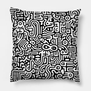 Pop Art Abstract Pillow