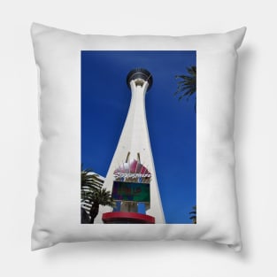 Stratosphere Tower Las Vegas Nevada America Pillow