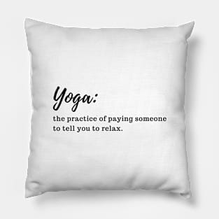 yoga lover Pillow