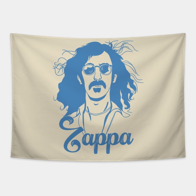 Zappa Artwork Tapestry by Now and Forever