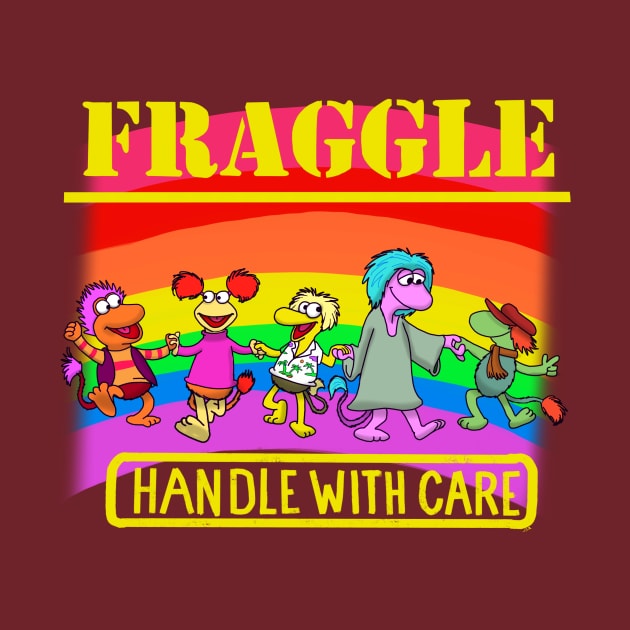 Fraggle handle with care by wolfmanjaq