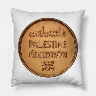Palestine coins 1927 Pillow