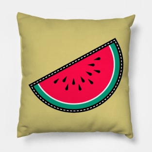 Watermelon Tropical Fruit Pillow