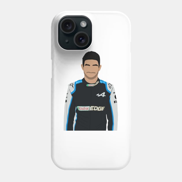 Esteban Ocon for Alpine F1 2021 Phone Case by royaldutchness