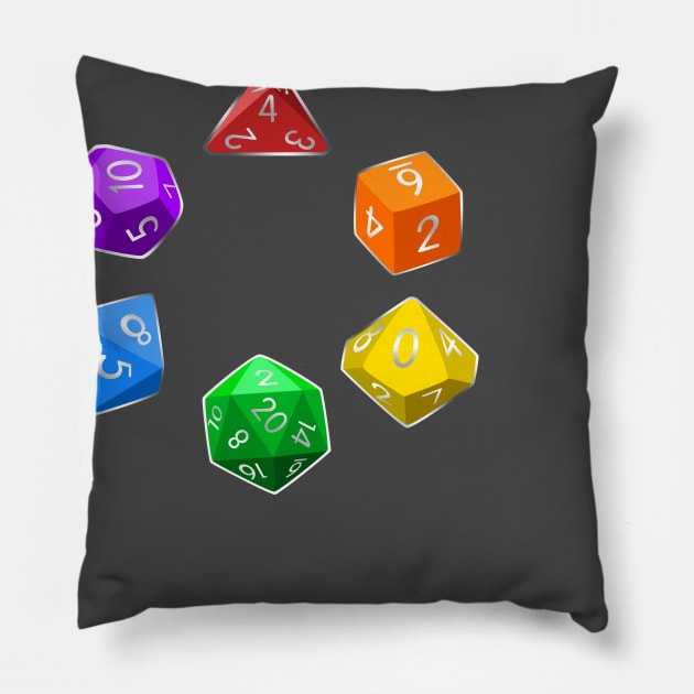 DnD Pride Pillow by cibokilley