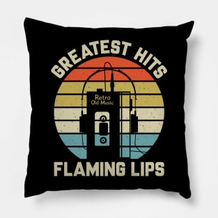 Greatest Hits Flaming Lips Pillow