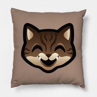 Brown Tabby Cat Pillow