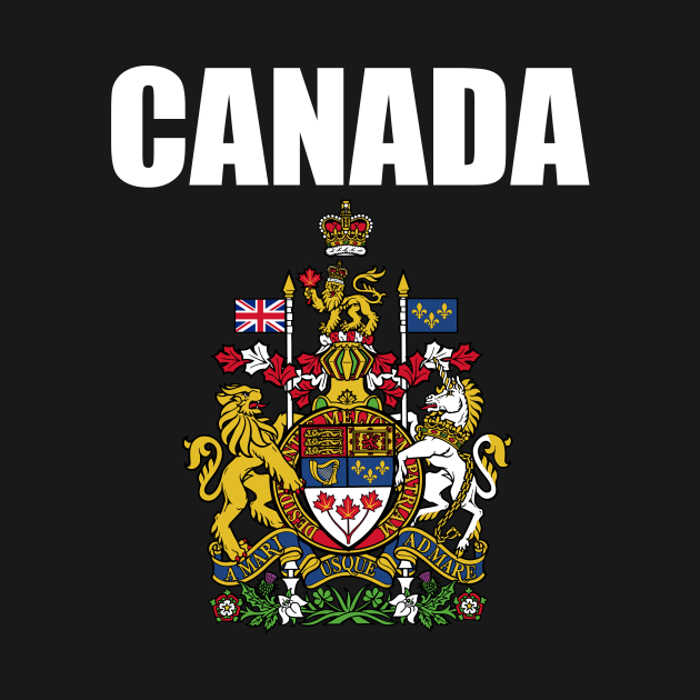 Canada Coat Of Arms Royal by uncleodon